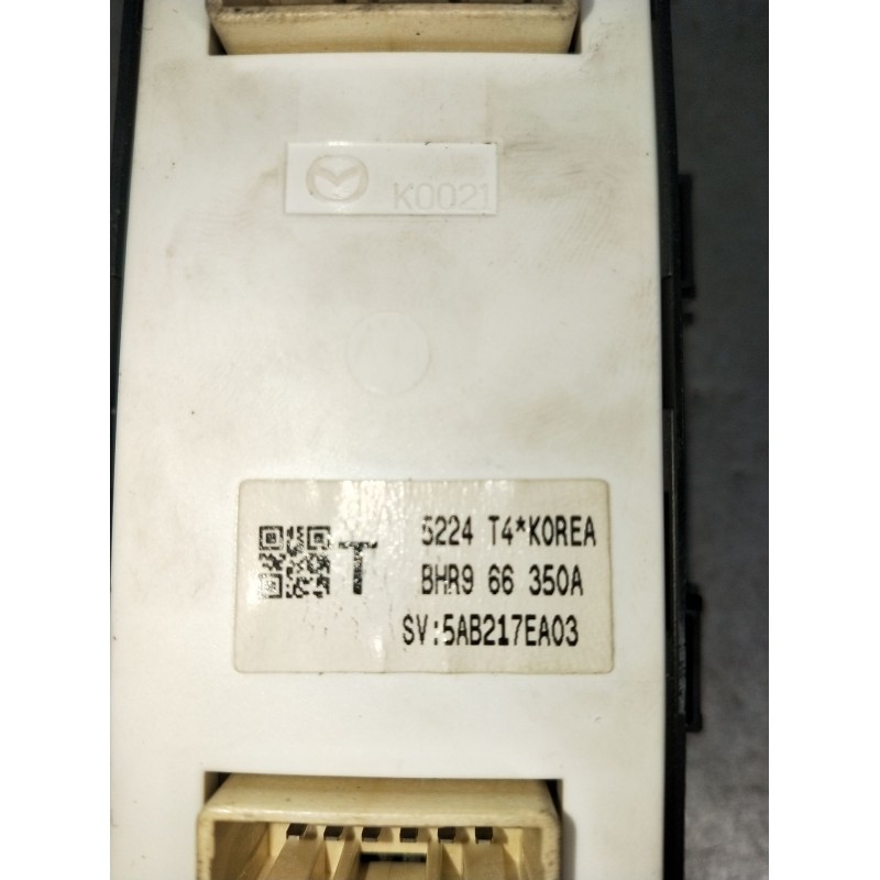 Recambio de mando elevalunas delantero izquierdo para mazda 3 (bm, bn) 2.2 d referencia OEM IAM BHR966350A 5P 