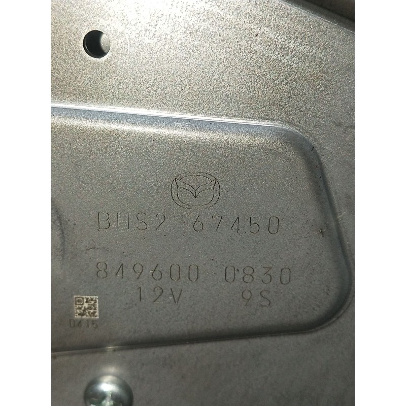 Recambio de motor limpia trasero para mazda 3 (bm, bn) 2.2 d referencia OEM IAM BHS267450 8496000830 