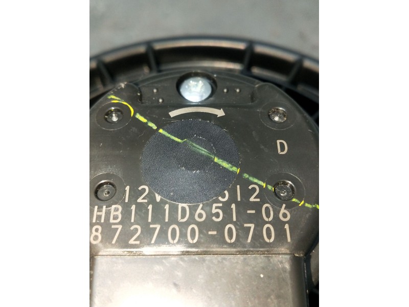 Recambio de motor calefaccion para mazda 3 (bm, bn) 2.2 d referencia OEM IAM HB111D651 06872700 0701