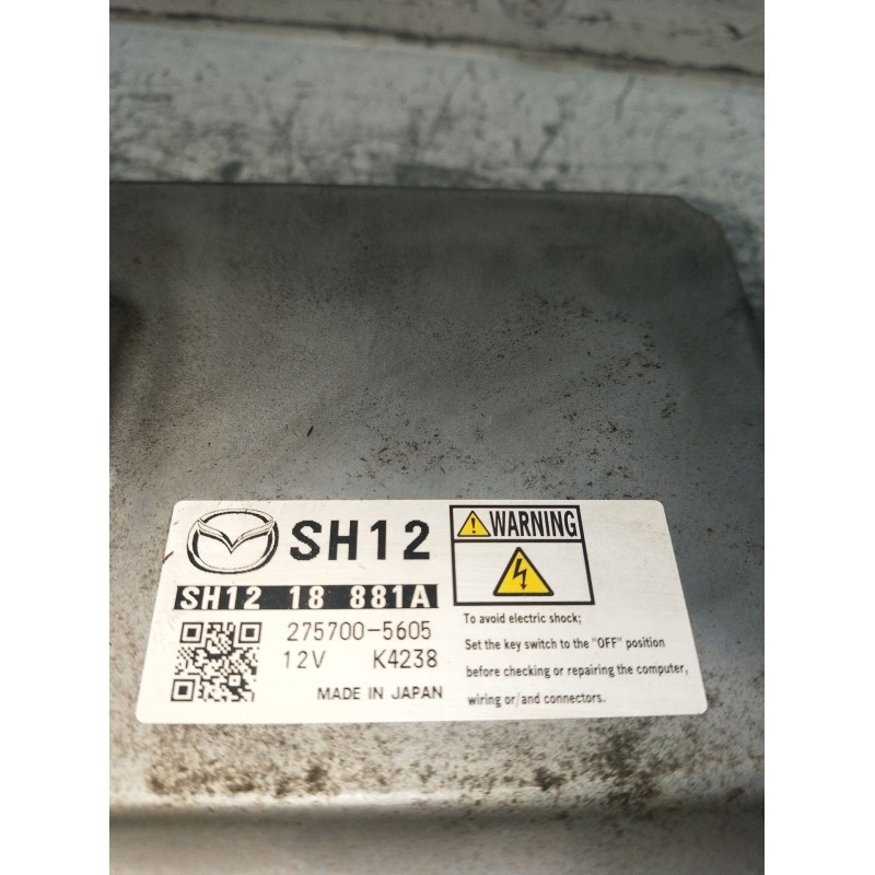 Recambio de centralita motor uce para mazda 3 (bm, bn) 2.2 d referencia OEM IAM SH1218881A 2757005605 