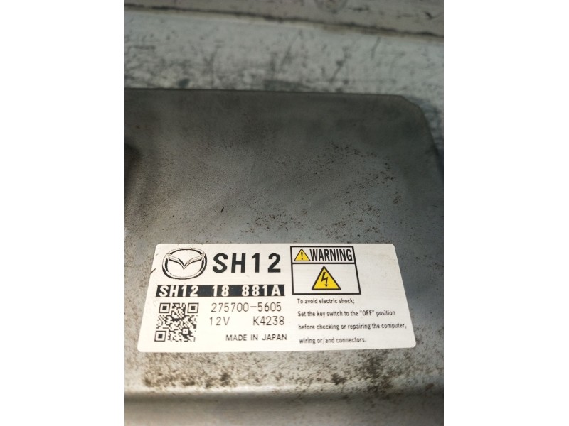 Recambio de centralita motor uce para mazda 3 (bm, bn) 2.2 d referencia OEM IAM SH1218881A 2757005605 