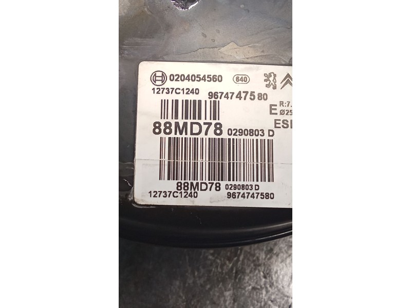 Recambio de servofreno para citroën ds4 referencia OEM IAM 9674747580  
