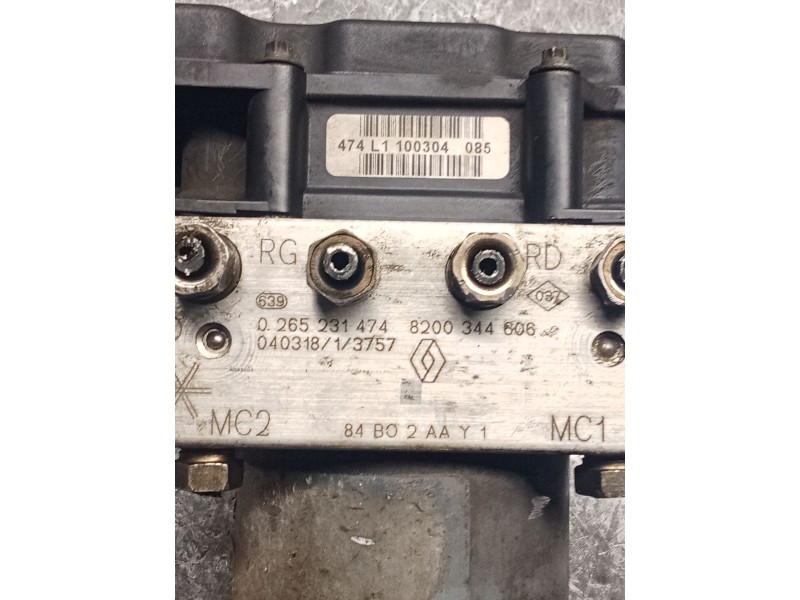 Recambio de abs para renault grand scénic ii (jm0/1_) 1.9 dci (jm0g, jm12, jm1g, jm2c) referencia OEM IAM 0265800387 8200344606 