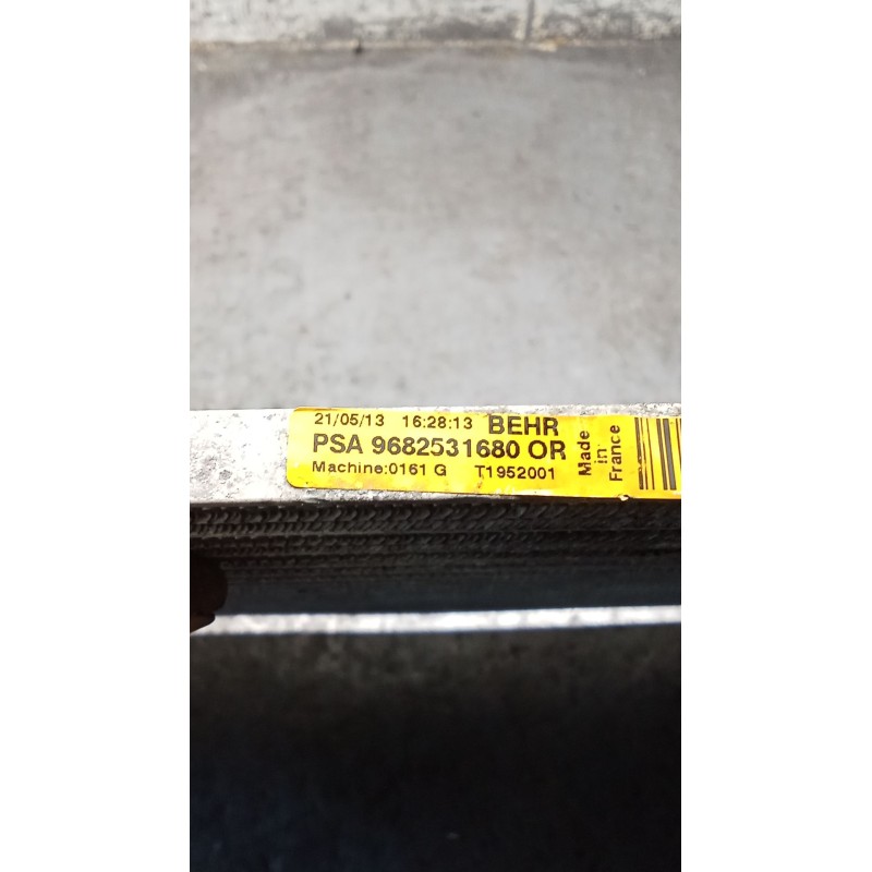 Recambio de condensador / radiador aire acondicionado para citroën ds4 referencia OEM IAM 9682531680  