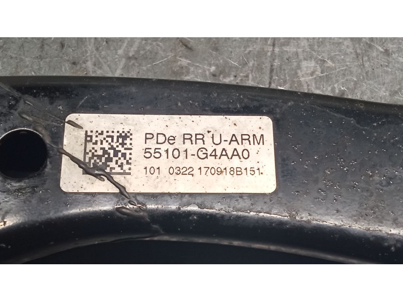 Recambio de brazo suspension superior trasero derecho para hyundai i30 (pde, pd, pden) 2.0 n referencia OEM IAM 55101G4AA0  