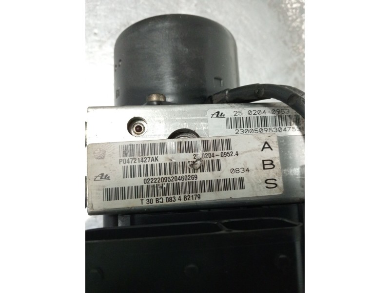Recambio de abs para chrysler voyager iv (rg, rs) 2.8 crd referencia OEM IAM P04721427AK 25020409533 04686702AE