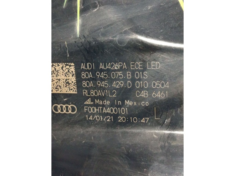Recambio de piloto trasero izquierdo interior para audi q5 (fyb, fyg) 40 tdi mild hybrid quattro referencia OEM IAM 80A945075B 8