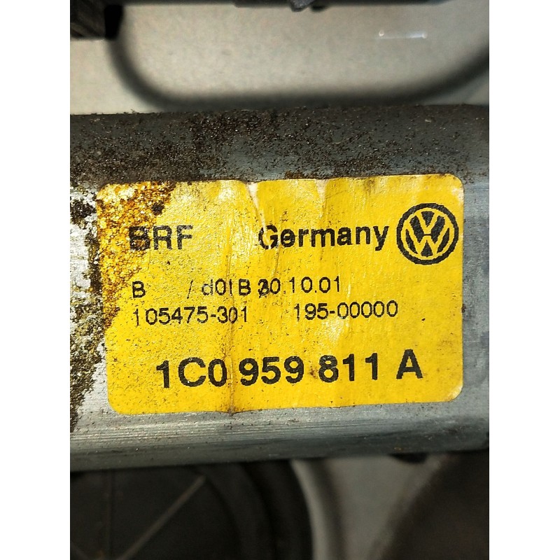 Recambio de elevalunas trasero izquierdo para volkswagen bora i (1j2) 1.9 tdi referencia OEM IAM 1C0959811A 5P 