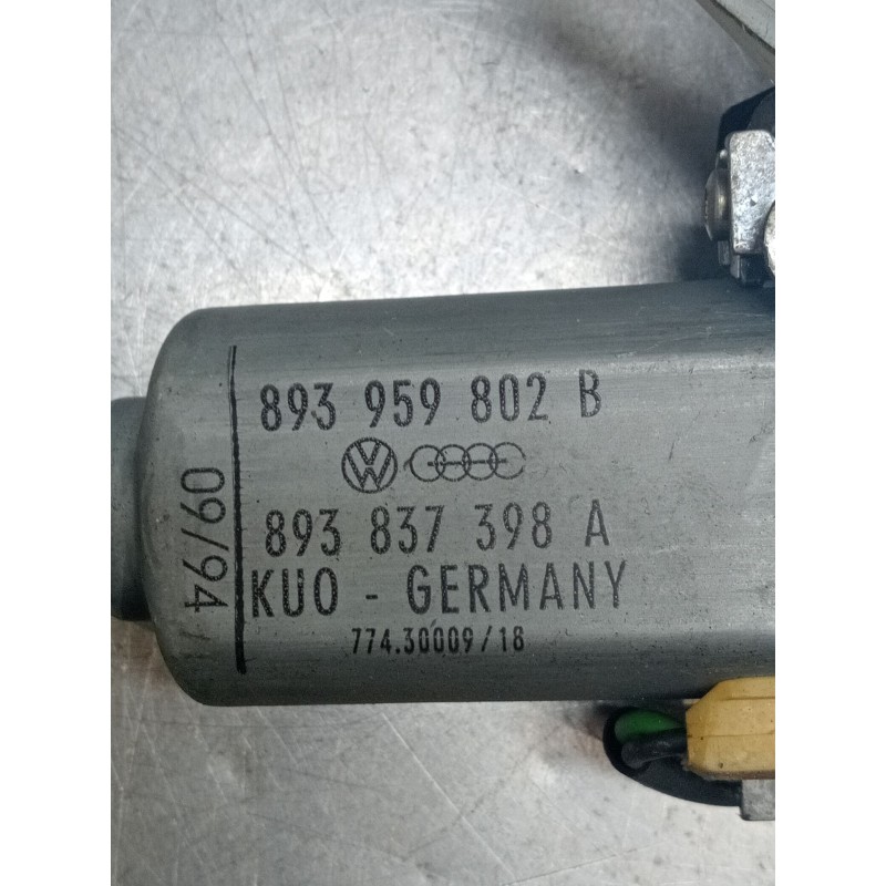 Recambio de elevalunas delantero derecho para audi 80 b4 sedán (8c2) 1.9 tdi referencia OEM IAM 893959802B 5P 893837398A