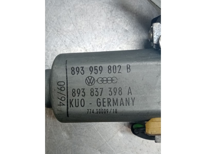 Recambio de elevalunas delantero derecho para audi 80 b4 sedán (8c2) 1.9 tdi referencia OEM IAM 893959802B 5P 893837398A