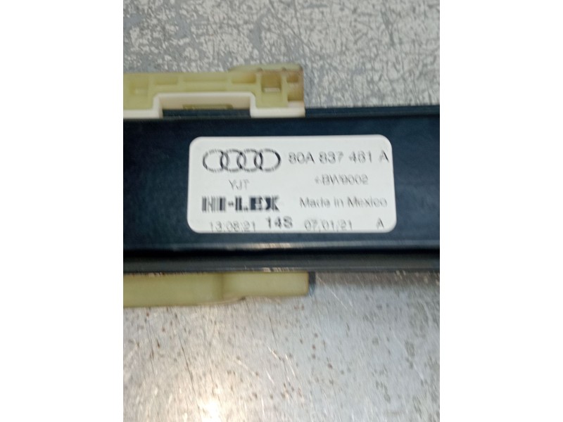 Recambio de elevalunas delantero izquierdo para audi q5 (fyb, fyg) 40 tdi mild hybrid quattro referencia OEM IAM 80A837461A  