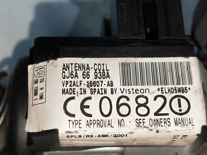 Recambio de conmutador de arranque para mazda 2 berlina (dy) 1.4 diesel cat referencia OEM IAM GJ6A66938A  
