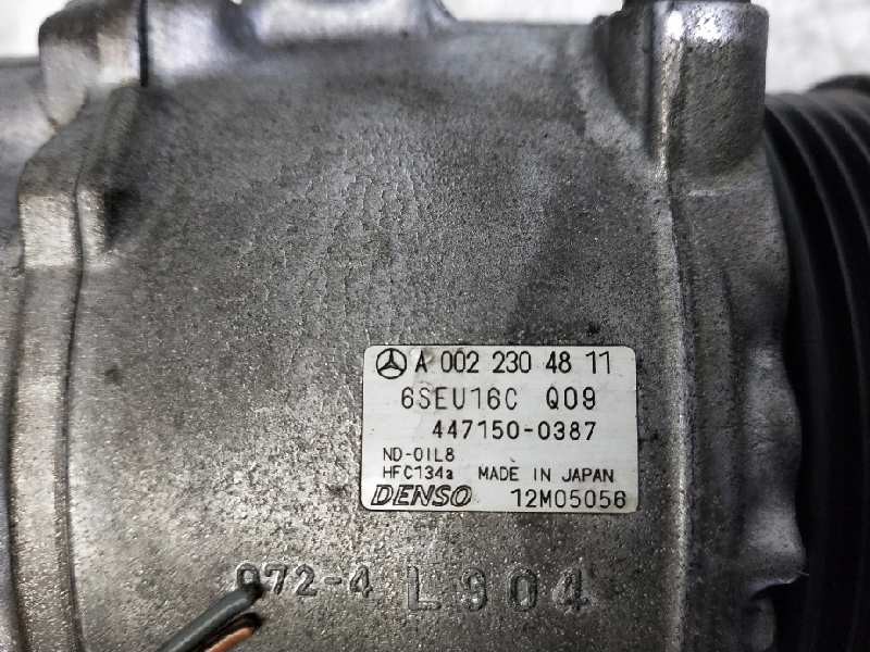 Recambio de compresor aire acondicionado para mercedes clase slk (w170) roadster 200 (170.435) referencia OEM IAM 4472009694 A00