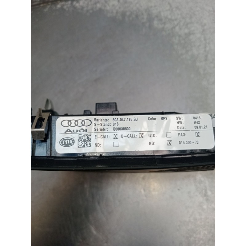 Recambio de luz interior para audi q5 (fyb, fyg) 40 tdi mild hybrid quattro referencia OEM IAM 80A947135BJ  