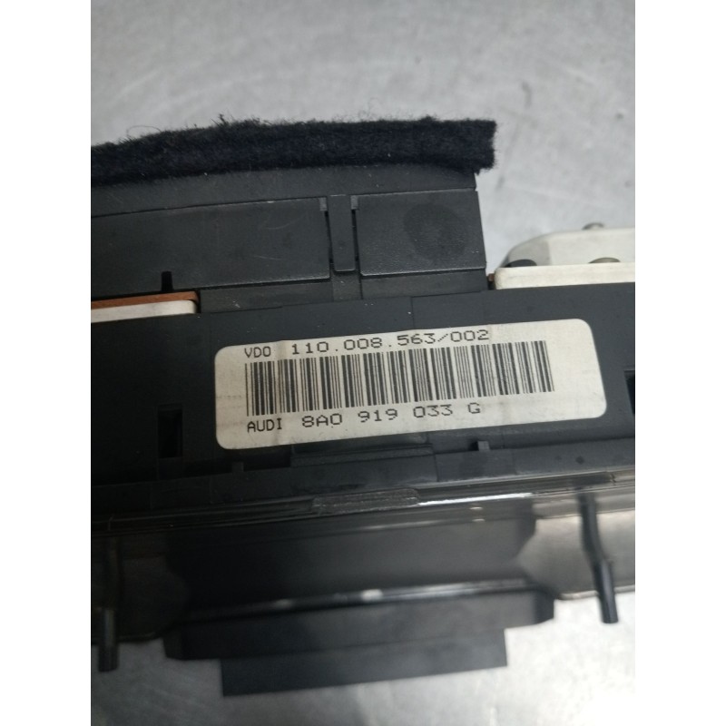 Recambio de cuadro instrumentos para audi 80 b4 sedán (8c2) 1.9 tdi referencia OEM IAM 110008563 8A0919033G 