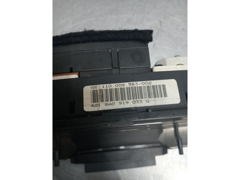 Recambio de cuadro instrumentos para audi 80 b4 sedán (8c2) 1.9 tdi referencia OEM IAM 110008563 8A0919033G 