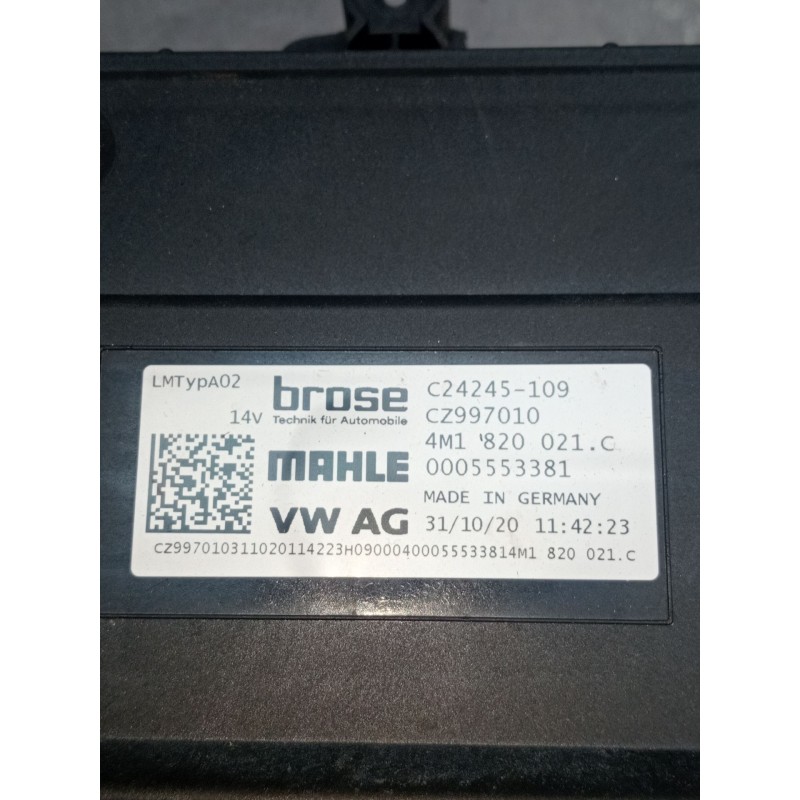 Recambio de motor calefaccion para audi q5 (fyb, fyg) 40 tdi mild hybrid quattro referencia OEM IAM 4M1820021C 0005553381 C24245