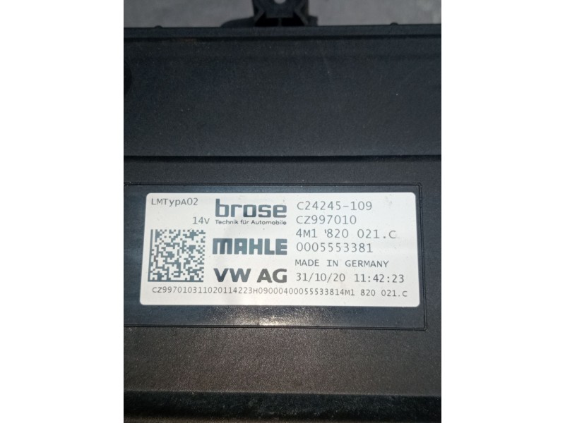 Recambio de motor calefaccion para audi q5 (fyb, fyg) 40 tdi mild hybrid quattro referencia OEM IAM 4M1820021C 0005553381 C24245