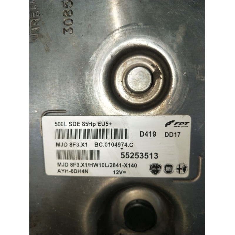 Recambio de centralita motor uce para fiat 500l (351_, 352_) 1.3 d multijet (199lxy1a, 199lxy11) referencia OEM IAM BC0104974C A