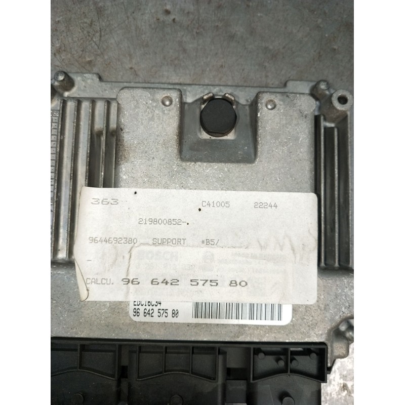 Recambio de centralita motor uce para citroën c4 i (lc_) 1.6 hdi referencia OEM IAM 9664257580 9644692380 219800852