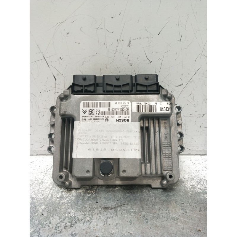 Recambio de centralita motor uce para peugeot 307 sw (3h) 1.6 hdi 110 referencia OEM IAM 0281011627 9656168180 