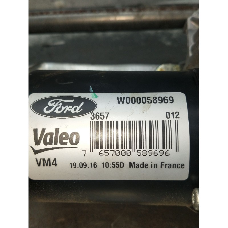 Recambio de motor limpia delantero para ford transit courier b460 furgoneta/monovolumen 1.5 tdci referencia OEM IAM W000058969 7