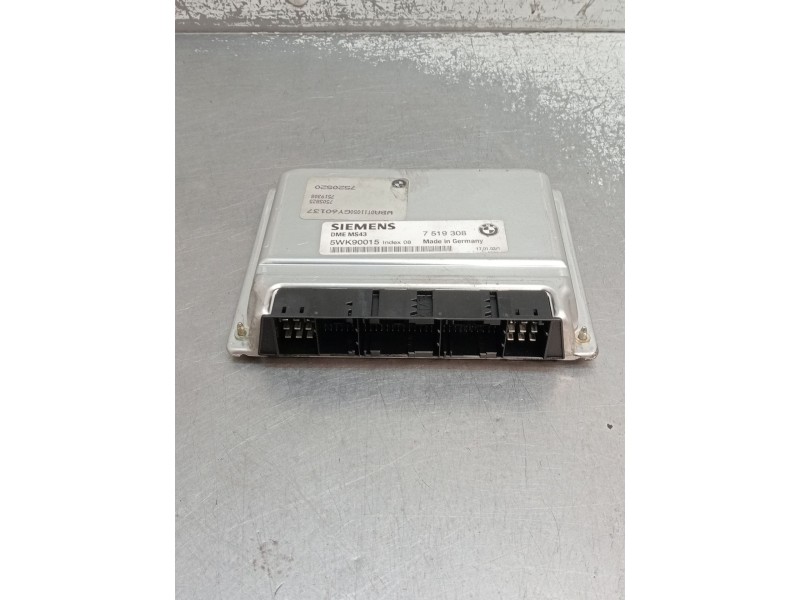 Recambio de centralita motor uce para bmw 5 (e39) 520 i referencia OEM IAM 7519308 5WK90015 