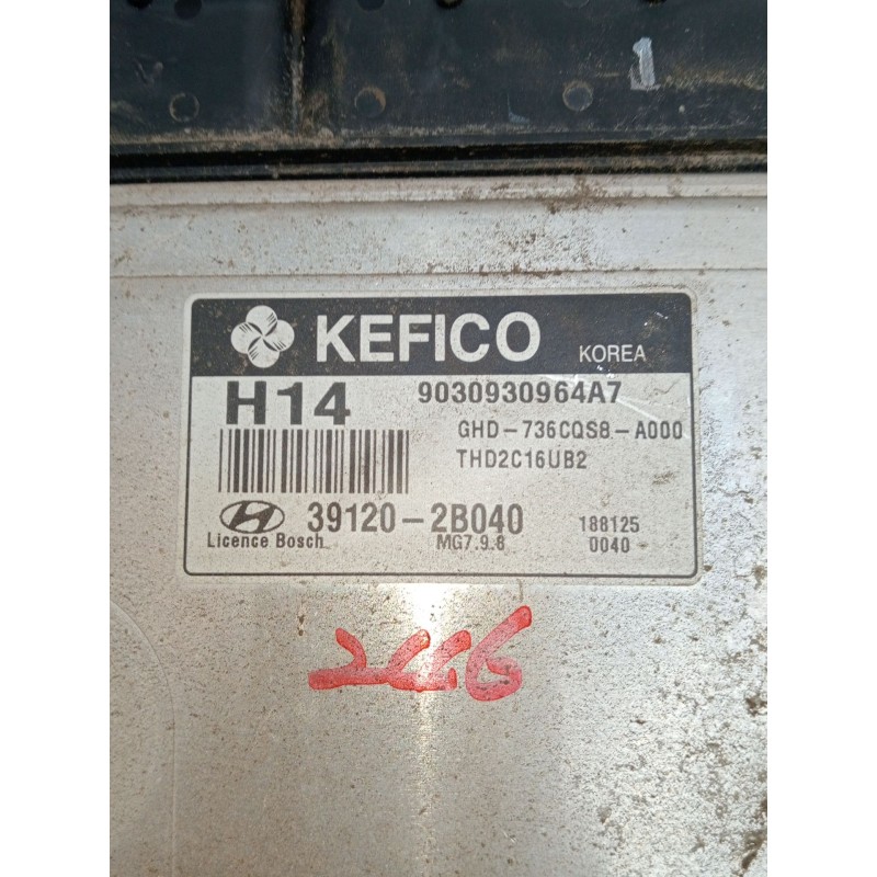 Recambio de centralita motor uce para hyundai elantra iii sedán (xd) 1.6 referencia OEM IAM 391202B040 903093096A7 