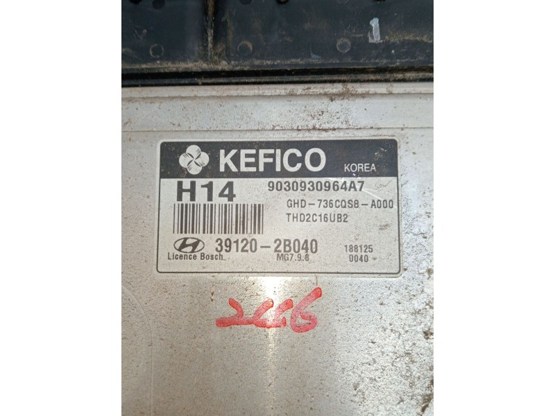 Recambio de centralita motor uce para hyundai elantra iii sedán (xd) 1.6 referencia OEM IAM 391202B040 903093096A7 