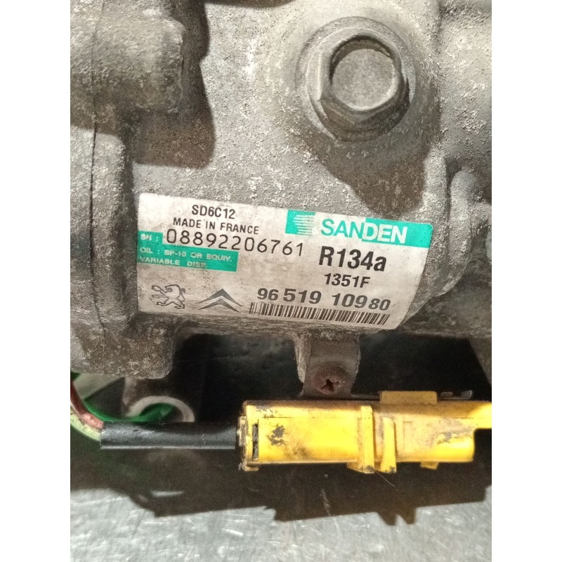 Recambio de compresor aire acondicionado para citroën c4 i (lc_) 1.6 hdi referencia OEM IAM 9651910980  