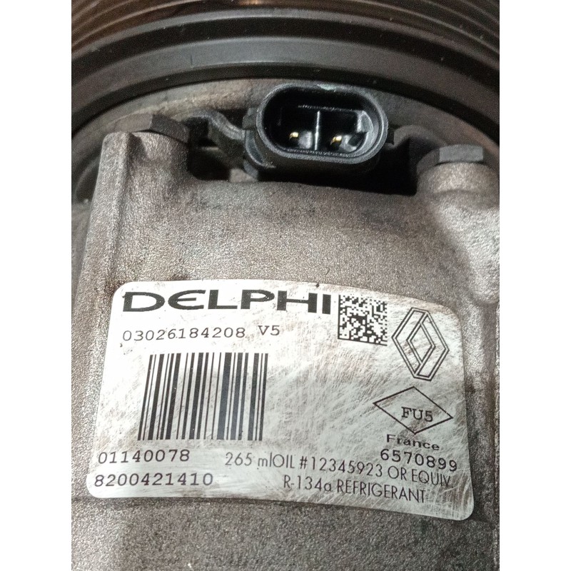 Recambio de compresor aire acondicionado para renault laguna ii (bg0/1_) 1.9 dci (bg1a, bg1v) referencia OEM IAM 8200421410  