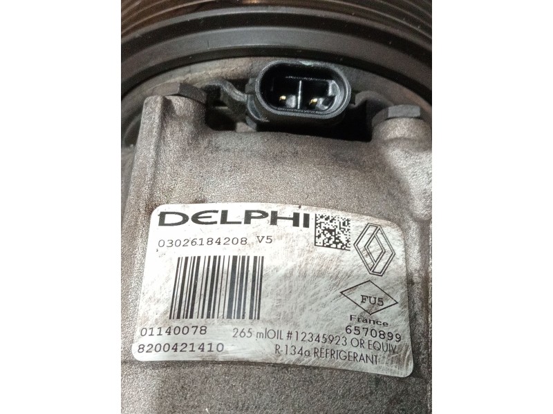 Recambio de compresor aire acondicionado para renault laguna ii (bg0/1_) 1.9 dci (bg1a, bg1v) referencia OEM IAM 8200421410  