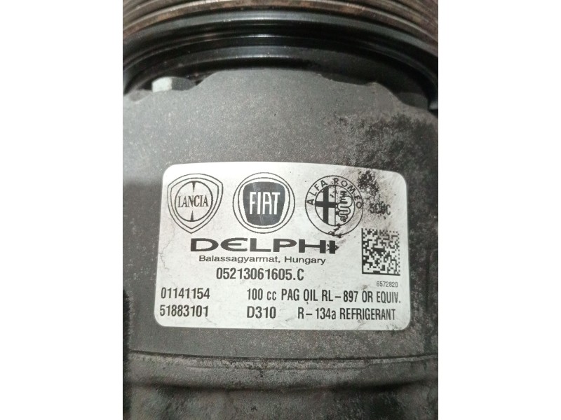 Recambio de compresor aire acondicionado para fiat 500l (351_, 352_) 1.3 d multijet (199lxy1a, 199lxy11) referencia OEM IAM 5188