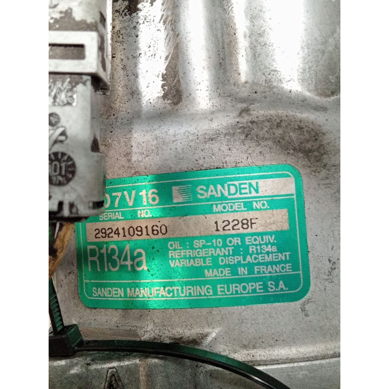 Recambio de compresor aire acondicionado para citroën xsara (n1) 2.0 hdi 90 referencia OEM IAM SD7V16  
