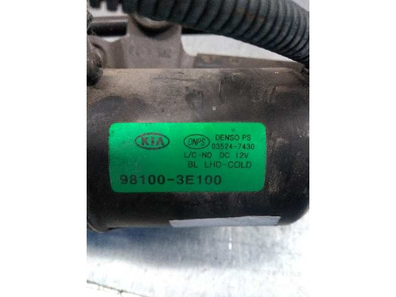 Recambio de motor limpia delantero para kia sorento 2.5 crdi cat referencia OEM IAM 035247430 981003E100 