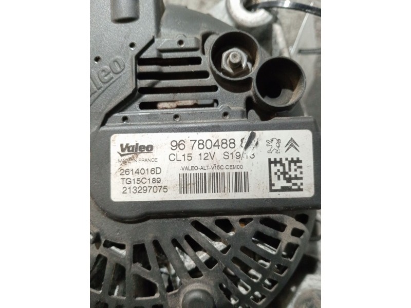 Recambio de alternador para citroën ds4 referencia OEM IAM 9678048880  
