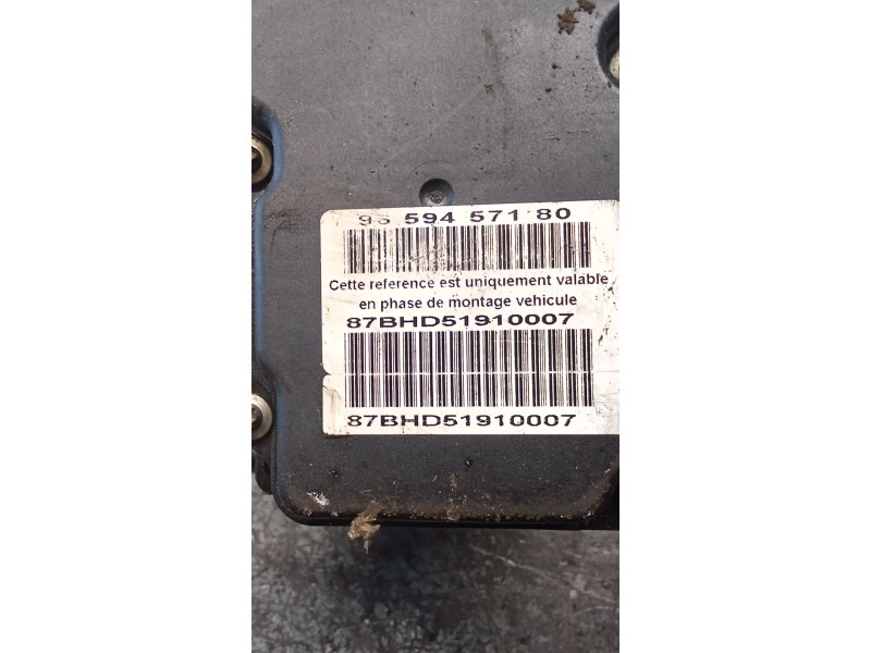 Recambio de abs para peugeot 307 sw (3h) 1.6 hdi 110 referencia OEM IAM 9659457180 0265800395 0265231486 9649988280