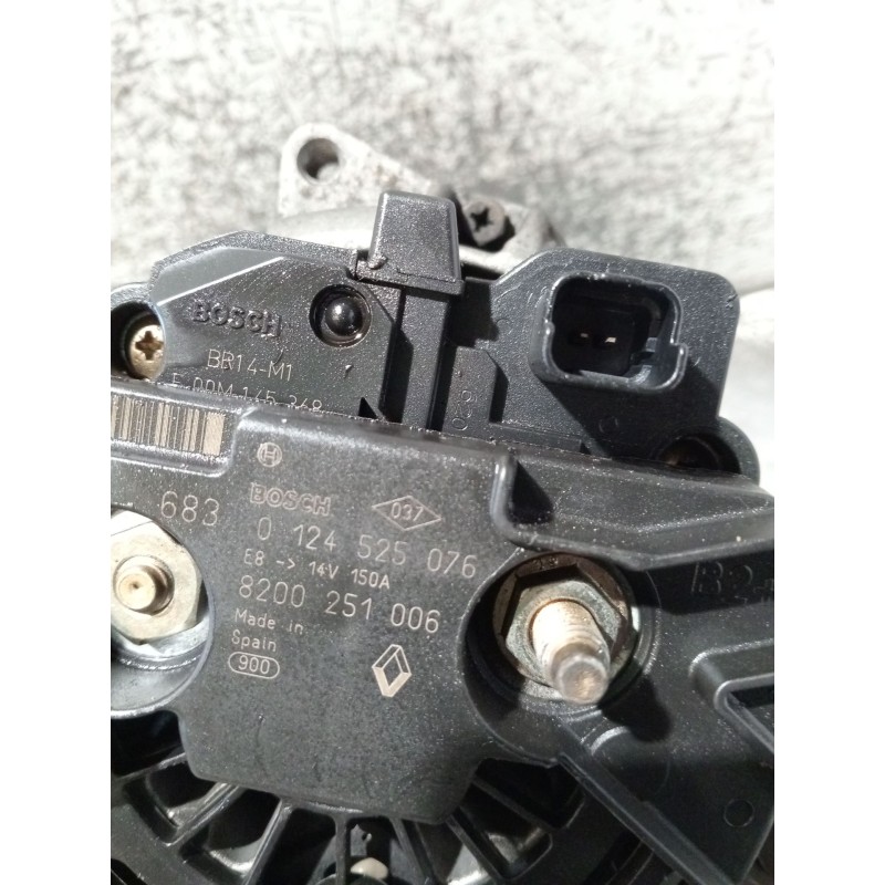 Recambio de alternador para renault laguna ii (bg0/1_) 1.9 dci (bg1a, bg1v) referencia OEM IAM 8200251006  
