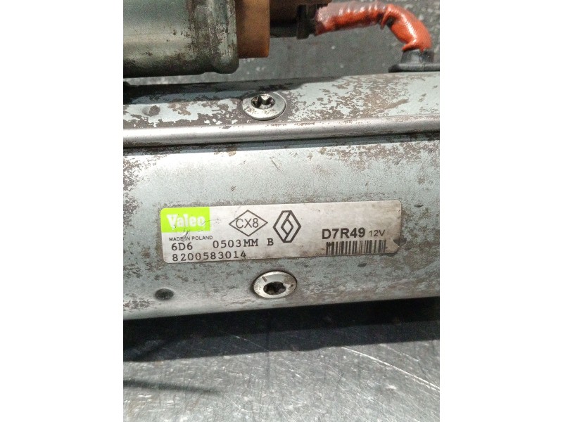 Recambio de motor arranque para renault laguna ii (bg0/1_) 1.9 dci (bg1a, bg1v) referencia OEM IAM 8200583014  