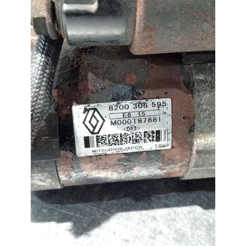 Recambio de motor arranque para renault kangoo (kc0/1_) 1.5 dci referencia OEM IAM 8200306595 M000T87881 