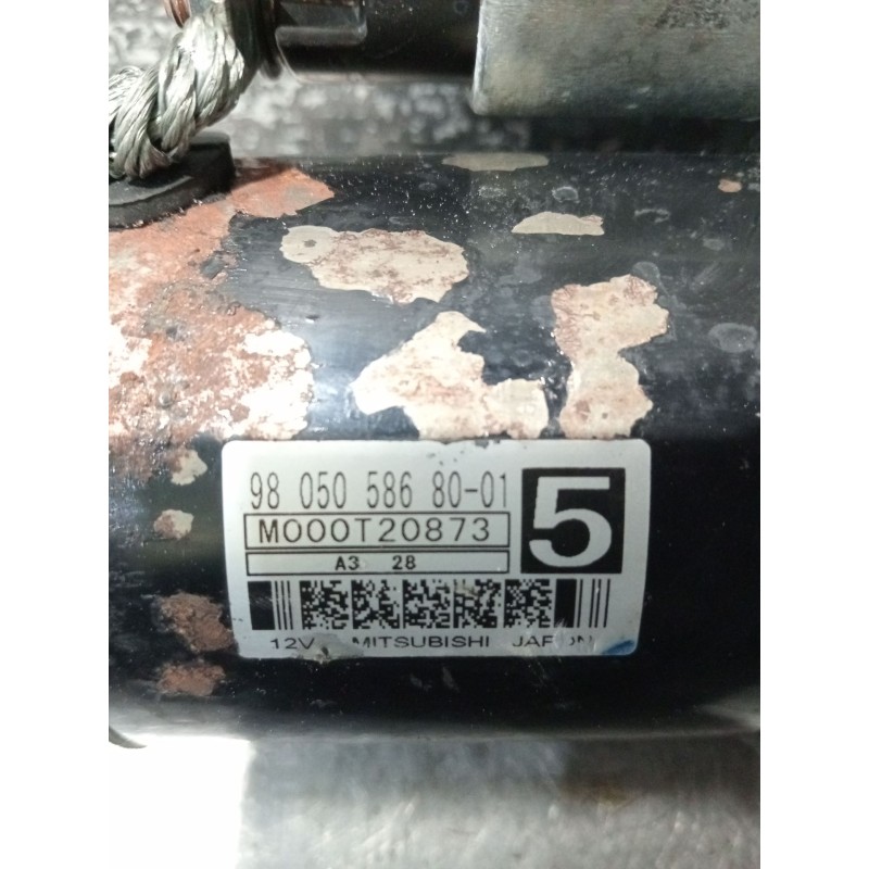 Recambio de motor arranque para citroën ds4 referencia OEM IAM 980505868001  