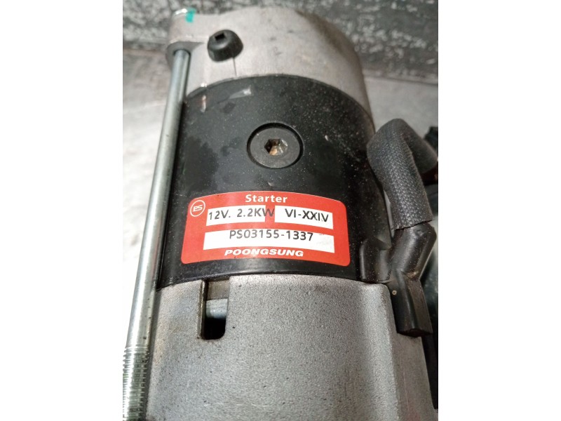 Recambio de motor arranque para chrysler voyager iv (rg, rs) 2.8 crd referencia OEM IAM PS031551337  