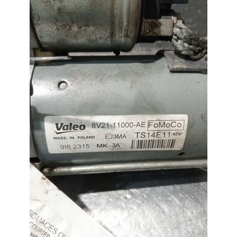 Recambio de motor arranque para ford transit courier b460 furgoneta/monovolumen 1.5 tdci referencia OEM IAM 8V2111000AMM  