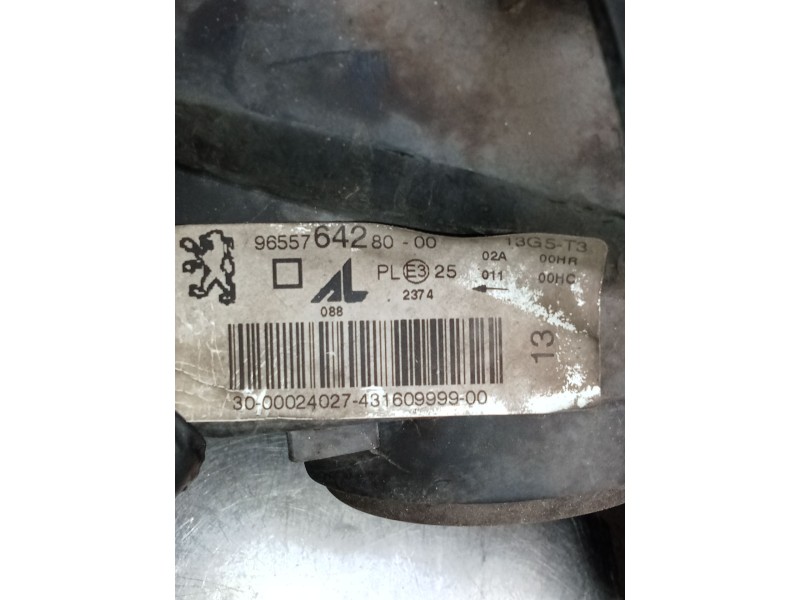 Recambio de faro derecho para peugeot 307 sw (3h) 1.6 hdi 110 referencia OEM IAM 965576428000  