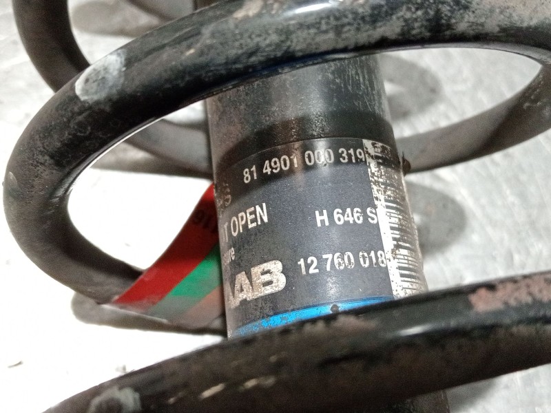 Recambio de amortiguador trasero derecho para saab 9-5 (ys3e) 2.3 turbo referencia OEM IAM 12760018 814901000319 