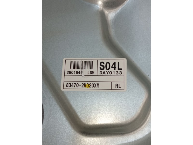 Recambio de elevalunas trasero izquierdo para hyundai elantra iii sedán (xd) 1.6 referencia OEM IAM 834702H020XM 5P 