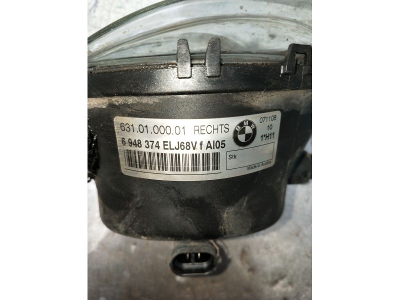 Recambio de faro antiniebla derecho para bmw 3 touring (e91) 320 d referencia OEM IAM 6948374 VER FOTOS 