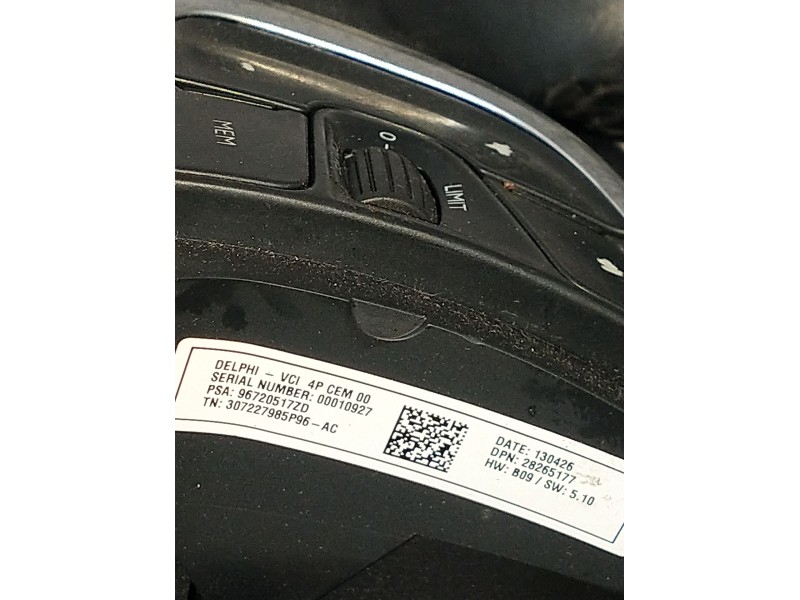 Recambio de volante para citroën ds4 (nx_) 2.0 hdi / bluehdi 135 referencia OEM IAM 96720517ZD 307227985P96AC 