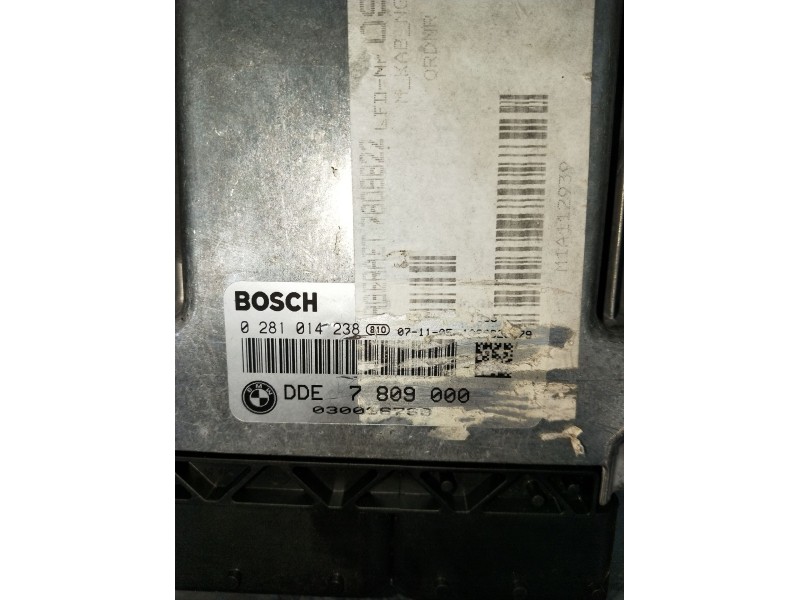 Recambio de centralita motor uce para bmw 3 touring (e91) 320 d referencia OEM IAM 0281014238 7809000 