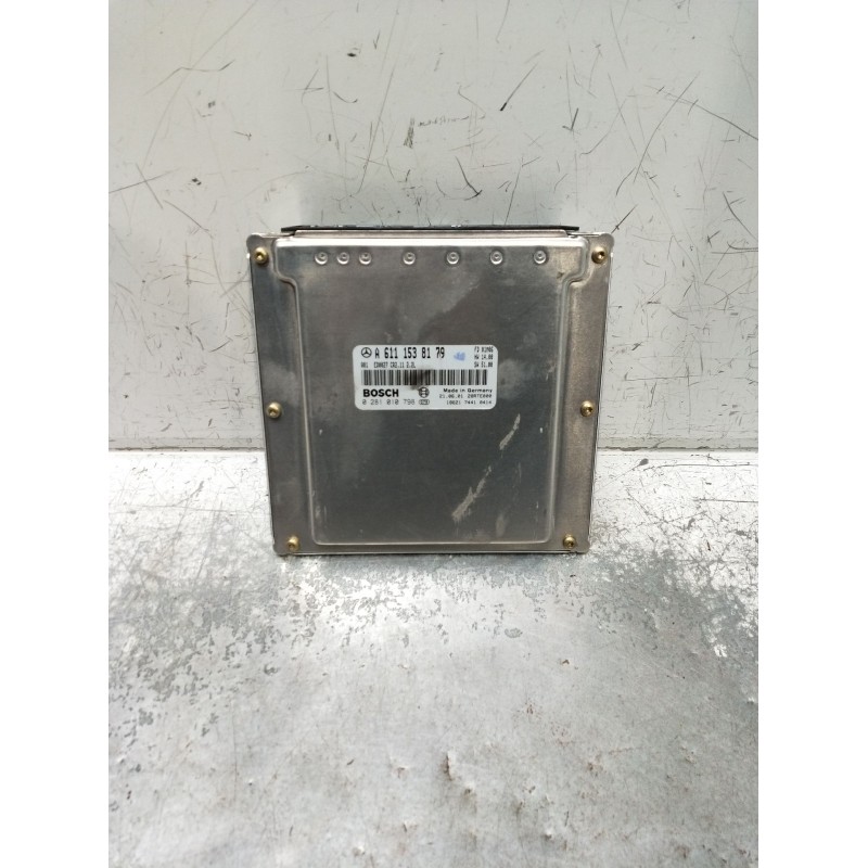 Recambio de centralita motor uce para mercedes-benz clase c (w203) c 220 cdi (203.006) referencia OEM IAM 0281010798 A6111538179